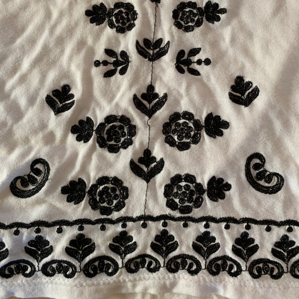 Anthropologie Embroidered Sleeveless Top XS - Picture 4 of 6
